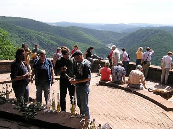 Besuch bei der OG Saar mit Besichtigung der Saarschleife.